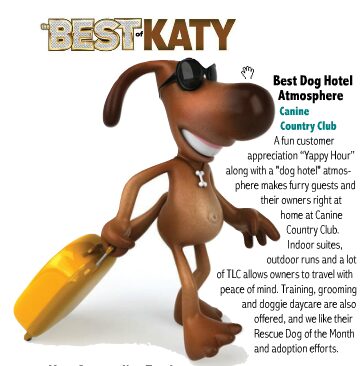 Best of Katy, Canine Country Club - Katy Lifestyles & Homes Magazine, Feb 2013